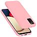 Custodia Compatibile Con Samsung Galaxy A02s In Liquid Rosa - Coperchio Protettivo In Silicone Tpu Flessibile - Foto miniatura 1