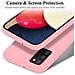 Custodia Compatibile Con Samsung Galaxy A02s In Liquid Rosa - Coperchio Protettivo In Silicone Tpu Flessibile - Foto miniatura 4