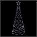 Albero di Natale a Cono Bianco Freddo 200 LED 70x180 cm - Foto miniatura 2