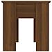 Tavolino Salotto Rovere Marrone 101x49x52 Cm Legno Multistrato - Foto miniatura 2