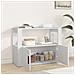 Credenza Bianca 80x30x60 cm in Legno Multistrato - Foto miniatura 3