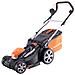LM C34A-EU tagliaerba Tagliaerba a spinta Batteria Nero, Arancione - Foto miniatura 1