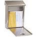 Premium E5607 Cassetta Postale Individuale In Acciaio Inossidabile, Cassetta Della Posta Da Parete, Dimensione M (din A4 E Riviste), Inox - Foto miniatura 2