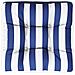 Cuscino Per Pallet Strisce Bianche E Blu 60x60x12 Cm In Tessuto - Foto miniatura 2
