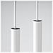 Sollux Lighting Lampada A Sospensione Pastelo 2 Bianco Sl.1303 - Moderno Lampade A Sospensione Bianco 118x15x15 Cm - Foto miniatura 4