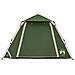 Tenda A Cupola Da Campeggio 4 Persone Verde A Rilascio Rapido - Foto miniatura 8