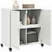 Credenza Bianca 68,5x39x72 cm in Acciaio - Foto miniatura 7