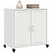 Credenza Bianca 68,5x39x72 cm in Acciaio - Foto miniatura 9