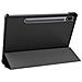 Custodia Per Galaxy Tab S7 / S8 Rinforzata Funzione Supporto Magnetico, Nero - Foto miniatura 4