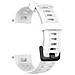 Cinturino Per Orologio In Silicone Garmin Instinct 2 White - Foto miniatura 2
