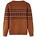 Maglione Per Bambini Lavorato A Maglia Cognac 116 - Foto miniatura 2