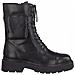 Black Casual Booties Stivaletti Sintetico E Tessile Scarpe Donna Nero Eu 36, 1-25292-27 001 - Foto miniatura 1
