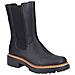 Black Casual Closed Ladies Mid Height Boots Stivaletti Pelle Sintetica Scarpe Donna Nero Eu 40, 72683-00 - Foto miniatura 1