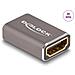 Adattatore Hdmi Femmina-femmina 8k 60 Hz Grigio Metallo - Foto miniatura 1