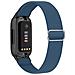 Cinturino Fitbit Inspire 3 In Nylon Elastico Navyblue - Foto miniatura 2