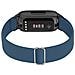 Cinturino Fitbit Inspire 3 In Nylon Elastico Navyblue - Foto miniatura 5