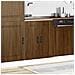 Mobile Base Lavello Kalmar Rovere Marrone 60x46x81,5 Cm - Foto miniatura 3