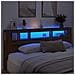Testiera LED Rovere Artigianale 220x18,5x103,5 cm Multistrato - Foto miniatura 2