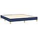 Letto a Molle con Materasso e LED Blu 180x200 cm in Tessuto - Foto miniatura 5