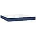 Letto a Molle con Materasso e LED Blu 180x200 cm in Tessuto - Foto miniatura 6