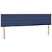 Letto a Molle con Materasso e LED Blu 180x200 cm in Tessuto - Foto miniatura 7