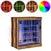 Sideboard con luci LED Legno Antico 60,5x37x67 cm - Foto miniatura 4