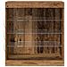Sideboard con luci LED Legno Antico 60,5x37x67 cm - Foto miniatura 5