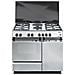 Cucina SEX 8542 N EDM 6 Fuochi Combinata Forno Elettrico Classe A Dimensioni 85 x 86 x 50 cm Colore Acciaio Inox - Foto miniatura 1