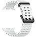 Cinturino Ocean Compatibile Con Samsung Watch8 E Watch8 Classic - Silicone White - Foto miniatura 1