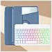 Custodia Con Tastiera Bluetooth Rotante A 360° Compatibile Con Tab S6 Lite 10.4 (p610/615/613/619)/2024 Con Slot Per Penna - Foto miniatura 3