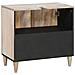 Mobile da Bagno Bianco 62 x 33 x 58 cm Legno Massiccio Mango - Foto miniatura 4