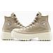 Chuck Taylor All Star Lugged Heel Platform Waterproof Leather A12981c, Donne, Beige, 39 - Foto miniatura 3