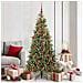 Albero di Natale Artificiale con Rami Pieghevoli Verde 180 cm - Foto miniatura 2