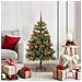 Albero di Natale artificiale pieghevole con coni Verde 120 cm - Foto miniatura 2