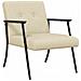 poltrona Crema 59 x 75 x 78 cm Tessuto - Foto miniatura 1