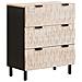 Credenza 2 pcs Finitura Bianco Lavato 60 x 33 x 75 cm - Foto miniatura 3