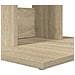 Tavolo laterale Rovere Sonoma 45 x 40 x 62,5 cm - Foto miniatura 8