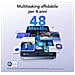 K70 4G 128GB 4GB Ram Display 6.8" IPS LCD HD+ 120Hz Main Camera 50MP f / 1.8 Selfie 8MP Dual nanoSim Androisd 16 Helio G100 5200mAh Stardust Blue - Foto miniatura 10