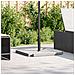 Set Base per Ombrellone da Giardino 5 pz in Granito e Acciaio - Foto miniatura 4