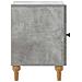 Armadio da Notte 2 pcs Grigio Cemento 43 x 34,5 x 50 cm - Foto miniatura 6
