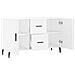 Credenza Bianca 100x36x60 cm in Legno Multistrato - Foto miniatura 5