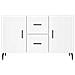Credenza Bianca 100x36x60 cm in Legno Multistrato - Foto miniatura 6