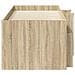 Struttura Letto Loft con Mobile 3 pz Rovere Sonoma - Foto miniatura 4