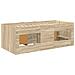 Struttura Letto Loft con Mobile 3 pz Rovere Sonoma - Foto miniatura 5