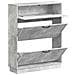 Mobile per scarpe HOORN 78 x 24 x 100 cm Legno ingegnerizzato - Foto miniatura 3