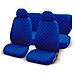 Coprisedili per Auto Trapuntato Made in Italy Fodera Universale Blu Royal - Foto miniatura 1