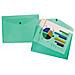 Portadocumenti Metodo - A4 - 210 mm Larghezza x 297 mm Lunghezza Dimensione Foglio - Polipropilene - Verde - 12 / Pacco - Foto miniatura 1