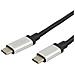 Cavo Dati / Caricatore USB per Apple Lightning Colore Nero Argento - Foto miniatura 3