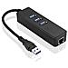USB3.0 HUB w. Gigabit Ethernet - Foto miniatura 1