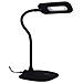 Lume Nero Comandi Touch Metallo Silicone Plastica Lampada Lettura Led 4,8 Watt Luce Naturale Ledt-darwin - Foto miniatura 5